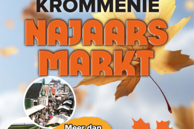 Najaarsmarkt op 28 september in Krommenie, de braderie van Noord Holland is altijd mega groot en top bezocht