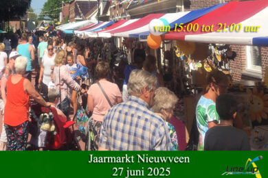 jaarmarkt nieuwveen 27 juni 2025