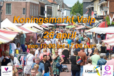 Koningsdag-Velp koningsmarkt