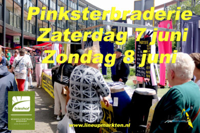 pinksterbraderie bieshof 2025